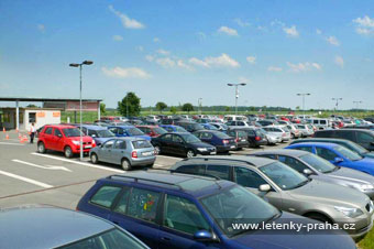 Go Parking na letišti Ruzyně